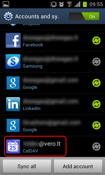 Android accounts with dav.png